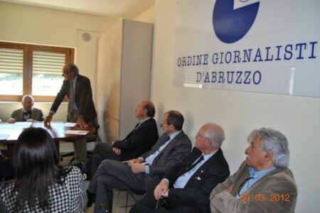 Cerimonia 40 anni di giornalismo
