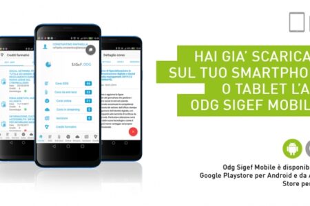 FORMAZIONE: APP SIGEF PER ISCRIVERSI AI CORSI