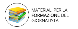 Link ai materiali per la Formazione del giornalista